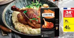 Carrefour Market LABEYRIE Cuisses de confit de canard du sud ouest offre