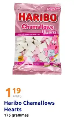 Action Haribo chamallows hearts offre