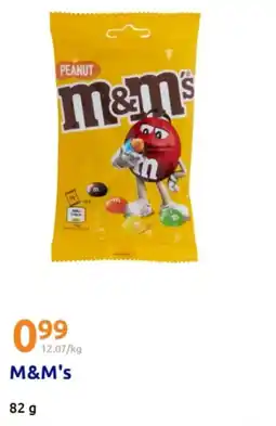 Action M&m's offre