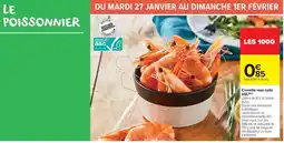 Carrefour Market Crevette rose cuite ASC offre