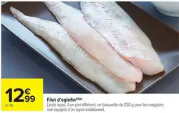 Carrefour Market Filet d'églefin offre