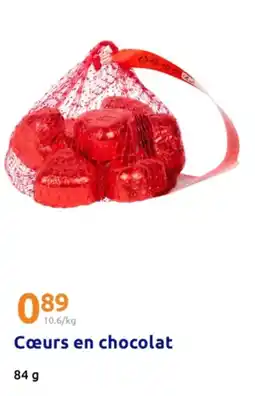 Action Cœurs en chocolat offre