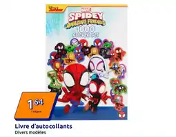 Action Livre d'autocollants offre