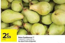 Carrefour Market Poire Conférence offre