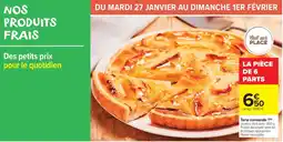 Carrefour Market Tarte normande offre