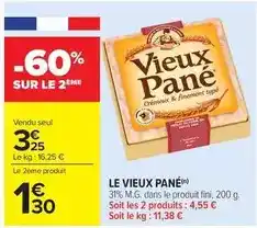 Carrefour Market Fini - le vieux pané offre