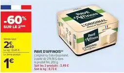 Carrefour Market Fini - l'original o extra gourmand offre