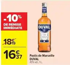 Carrefour Market Pastis de marseille offre