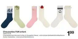 Zeeman Chaussettes fun enfant offre