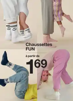 Zeeman Chaussettes fun offre