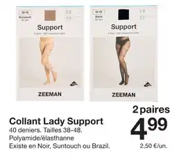 Zeeman Zeeman collant lady support offre