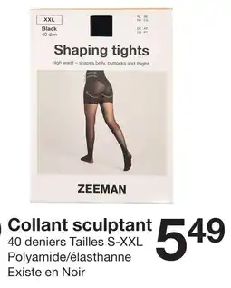 Zeeman Zeeman collant sculptant offre