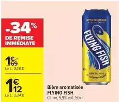 Carrefour Market Bière aromatisée offre
