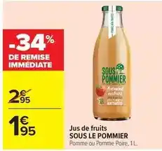 Carrefour Market Jus de fruits offre