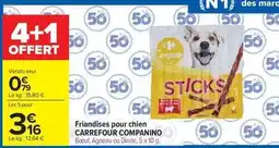 Carrefour Market Carrefour - friandises pour chien companino offre