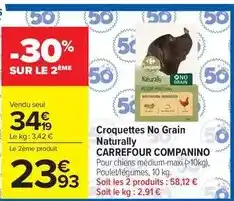 Carrefour Market Carrefour - croquettes no grain naturally offre