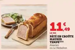 Hyper U Pâté en croûte maurer tempe offre