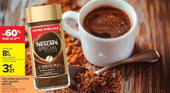 NESCAFÉ Café soluble Spécial Filtre Offre Spéciale