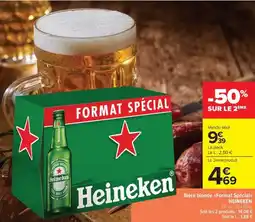 Carrefour Market HEINEKEN Bière blonde Format Spécial offre