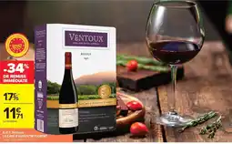 Carrefour Market LA CAVE D'AUGUSTIN FLORENT A.O.P. Ventoux offre