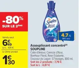 Carrefour Market SOUPLINE Assouplissant concentré offre