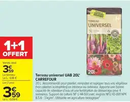 Carrefour Market Terreau universel uab carrefour offre