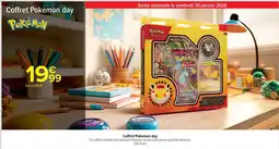 Carrefour Market POKEMON Coffret day offre
