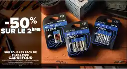Carrefour Market Sur tous les pack de piles i-tech carrefour offre