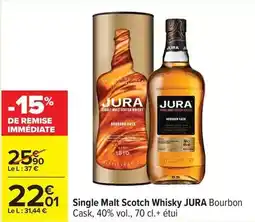 Carrefour Drive Jura - single malt scotch whisky offre