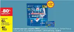 Carrefour Drive Finish - capsules pour lave-vaisselle offre