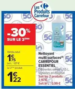 Carrefour Drive Ouragan - déboucheur en gel offre