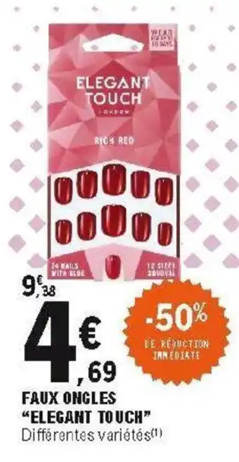 E.Leclerc Faux ongles offre