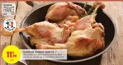 Intermarché CUISSE DE CANARD CONFITE offre