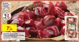Intermarché GÉSIERS DE CANARD ASSAISONNÉS EN SALAISONS CANARDS D'AUZAN offre