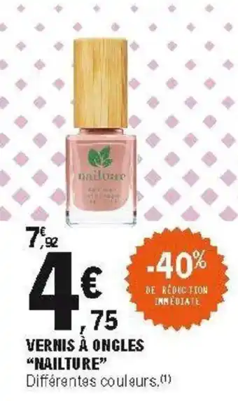 E.Leclerc Vernis à ongles offre