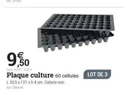 Espace emeraude Plaque culture offre