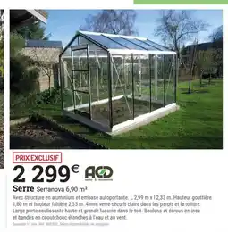 Espace emeraude Serre Serranova offre