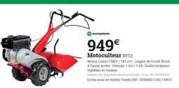 Espace emeraude EUROSYSTEMS Motoculteur RTT2 offre