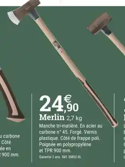 Espace emeraude Merlin offre