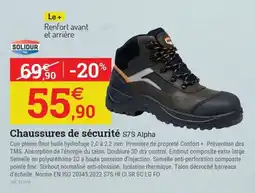 Espace emeraude SOLIDUR Chaussures de sécurité s7S Alpha offre