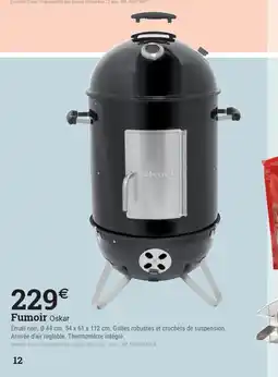 Espace emeraude Fumoir Oskar offre