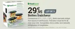 Espace emeraude FOODSAVER Boîtes fraîcheur offre