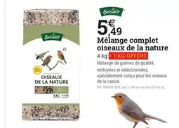 Espace emeraude BELCANTO Mélange complet oiseaux de la nature offre