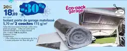 Provence Outillage Isolant porte de garage matelassé offre
