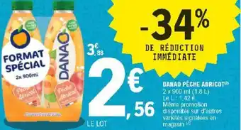 E.Leclerc Danao pêche abricot offre
