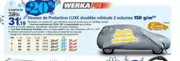 Provence Outillage WERKA PRO Housse de Protection LUXE doublée véhicule 2 volumes offre