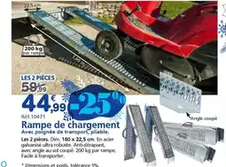 Provence Outillage Rampe de chargement offre