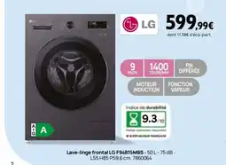 Darty LG Lave-linge frontal F94B15MBS offre