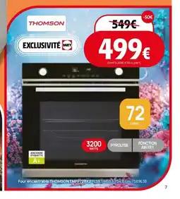 Darty THOMSON Four encastrable TMFP72BX2 offre