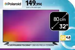 Darty POLAROID TV LED TQL32R4P offre